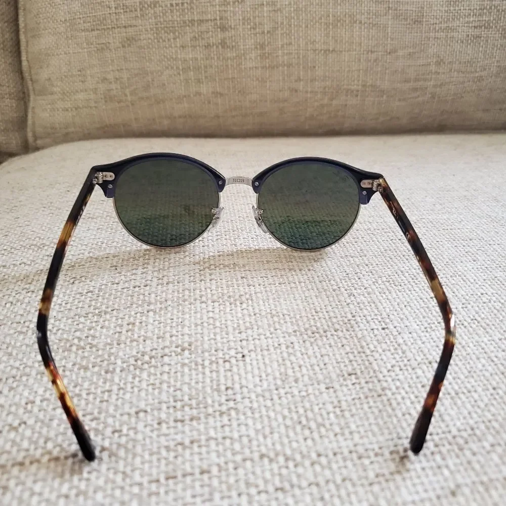 NEW: Ray-Ban 51mm Icons Clubround Phantos Sunglasses in Blue